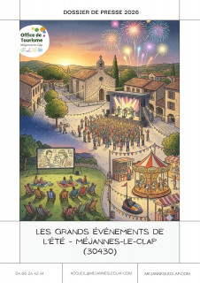 Dossier de presse - les grands évènements de l'été à Méjannes
