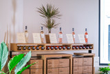 Domaine Audu - Présentoir rosé