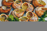 Assiette escargots à la bourguignonne