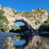 PONT D ARC EN KAYAK