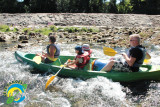 Descente de la Cèze en canoë - famille