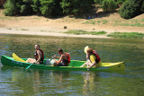 Canoë au Pont du Gard