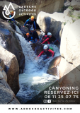 Canyoning dans les gorges du Chassezac
