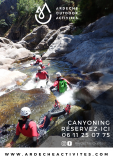 canyoning en Ardèche canyoning en Ardèche