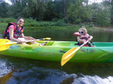 Découverte du canoë en famille