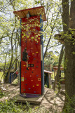 Mur d'escalade ludique dans le parc Accroche Aventure