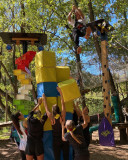 Les défis en équipe du Parc Accroche aventure