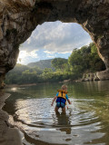 Soirée canoë famille sous le Pont d’Arc