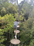 Accroche aventure - plateformes en bois