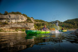 Canoë sur le Gardon