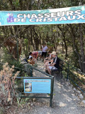 Grotte Forestière entrée rivière des chasseurs de cristaux