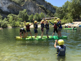 Canoë kayak à Vallon Pont d’Arc