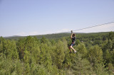 Tyrolienne géante Ardèche - © Indy Parc Tyrolienne géante Ardèche