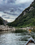 Canoë-Kayak dans les gorges de l'Ardèche