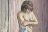 Oeuvre de peinture au Musée Albert André