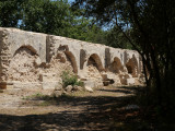 remains of the aqueduct