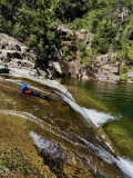 Toboggan du canyon du bas chassezac
