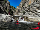 descente de Toboggan en Ardeche