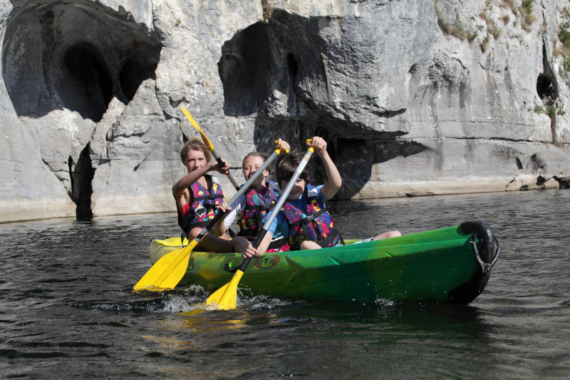 Canoë en famille Canoë en famille