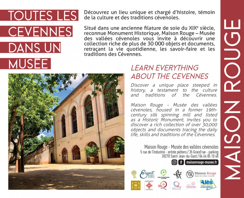 Maison Rouge - Musée des Vallées Cévenoles_Saint-Jean-du-Gard