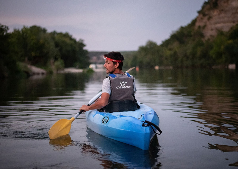 découverte des castors en canoë - © cap 07 canoe découverte des castors en canoë