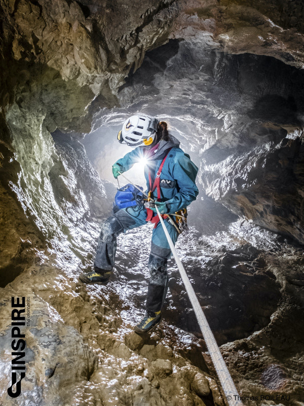 Inspire the elements : descente en rappel