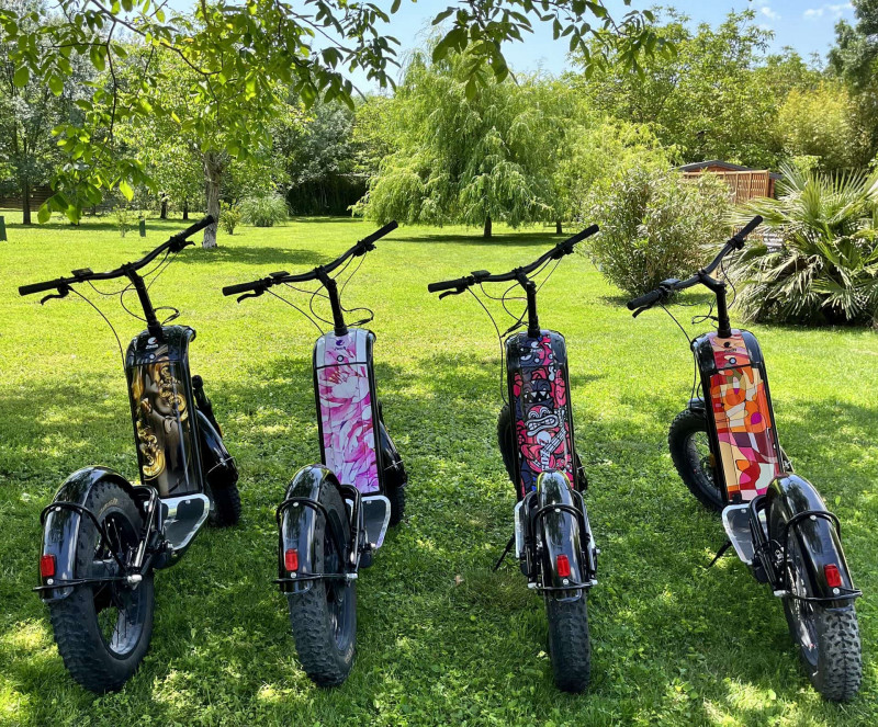 Trott'In Gardèche, les trottinettes électriques