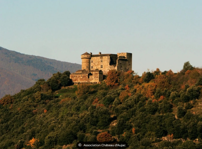Castle of Cheylard d'Aujac_Aujac