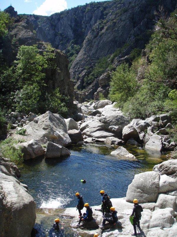 Canyoning Chassezac - © Ceven'Aventure Canyoning Chassezac