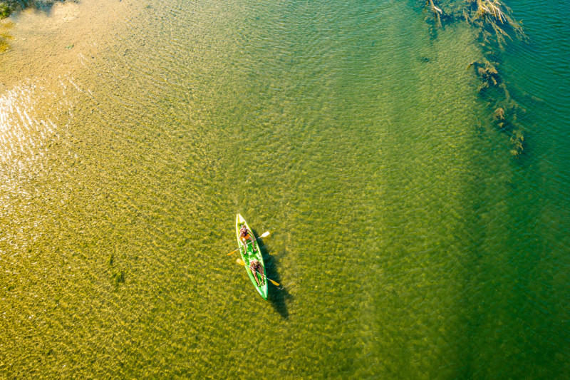 Kayak Vert - © © Hervé Leclair / aspheries.com Kayak Vert