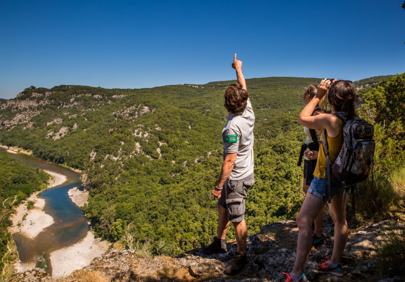 Réserve naturelle des Gorges de l'Ardèche_Saint-Remèze - © Marina Geray Réserve naturelle des Gorges de l'Ardèche_Saint-Remèze