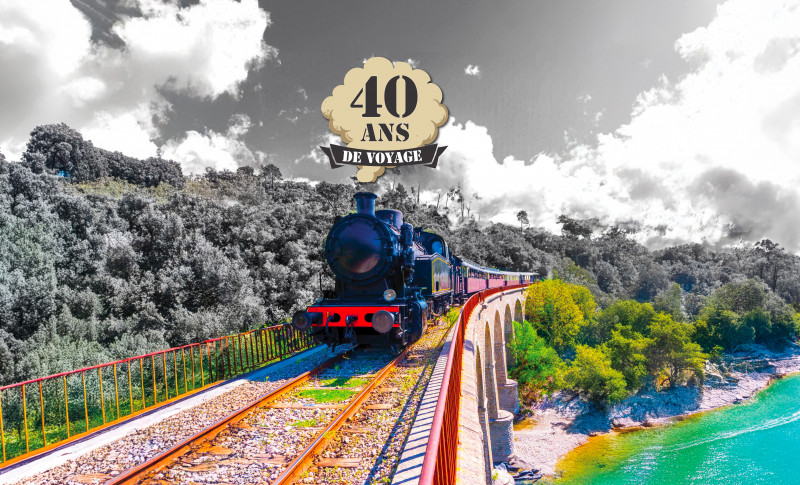 Cevennen stoomtrein_Anduze - © CITEV Cevennen stoomtrein_Anduze