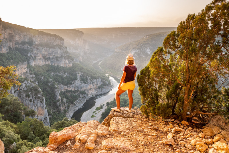 Réserve naturelle des Gorges de l'Ardèche_Saint-Remèze - © Marina Geray Réserve naturelle des Gorges de l'Ardèche_Saint-Remèze