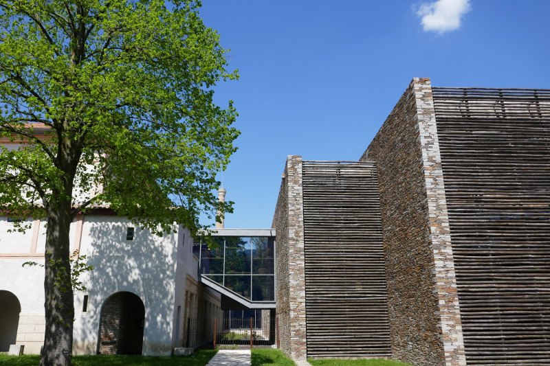 la double architecture du musée