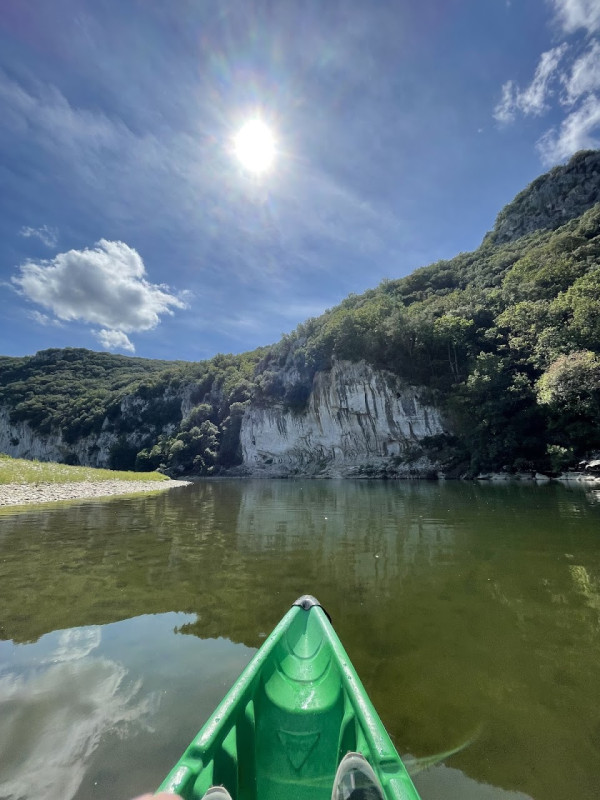 l ardeche en canoe descente l ardeche en canoe descente