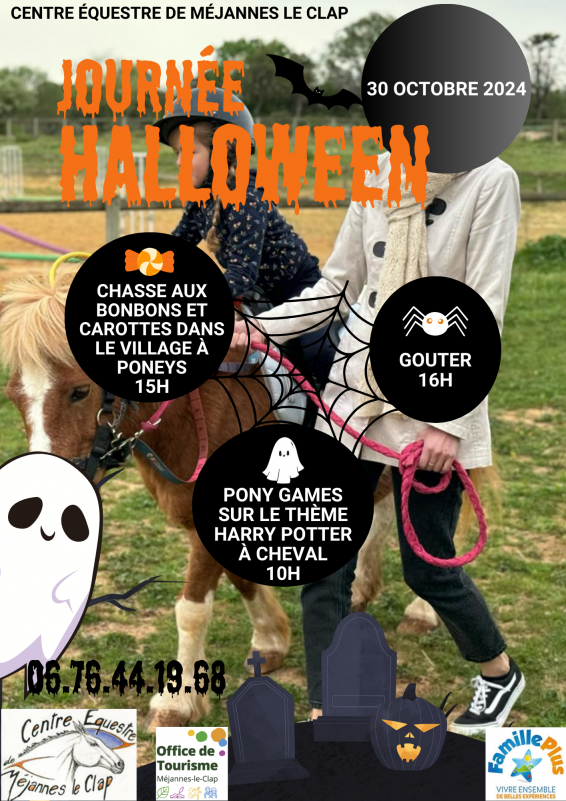 Halloween au centre équestre_Méjannes-le-Clap