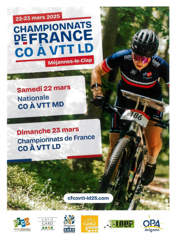 Championnats de France CO à VTT_Méjannes-le-Clap
