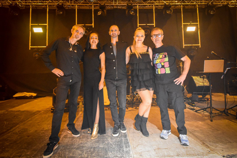 Concert avec le groupe 
