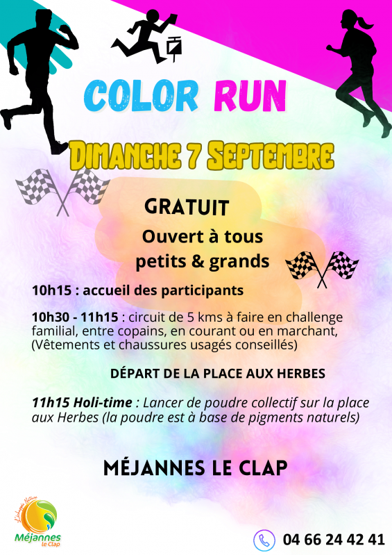 Color run_Méjannes-le-Clap