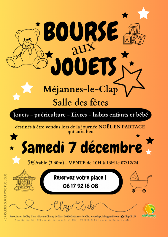 Bourse aux jouets_Méjannes-le-Clap