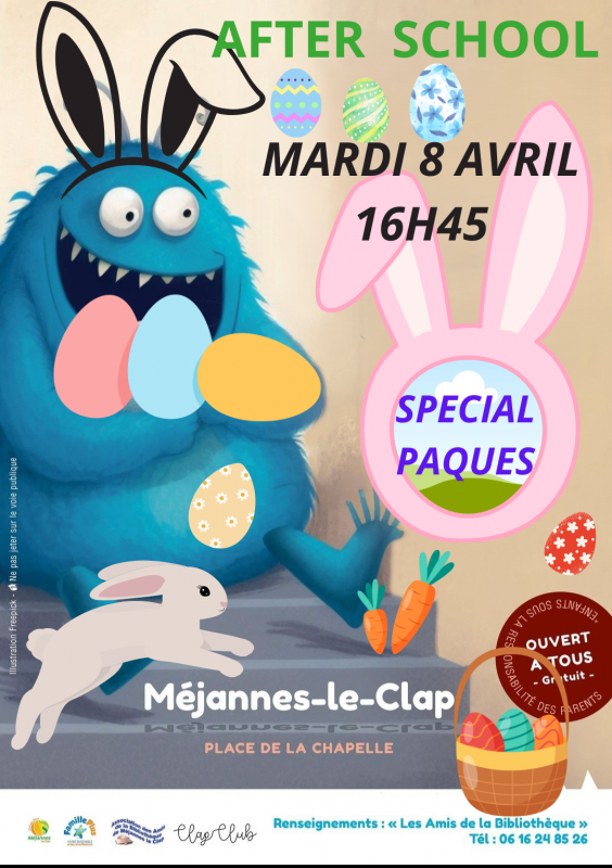 After school spécial pâques_Méjannes-le-Clap After school spécial pâques_Méjannes-le-Clap