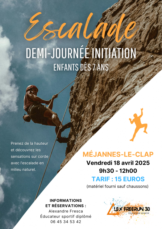 Initiation escalade_Méjannes-le-Clap