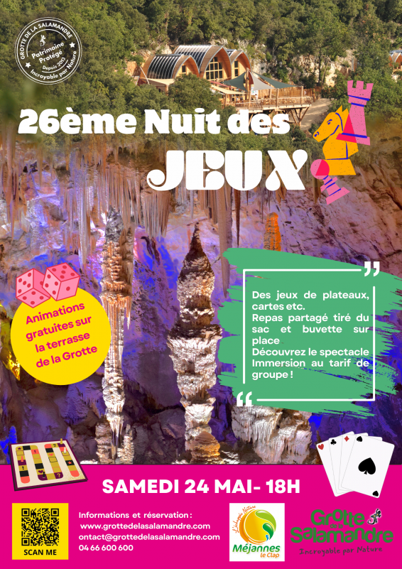 26 nuit du jeu - Grotte de la Salamandre_Méjannes-le-Clap
