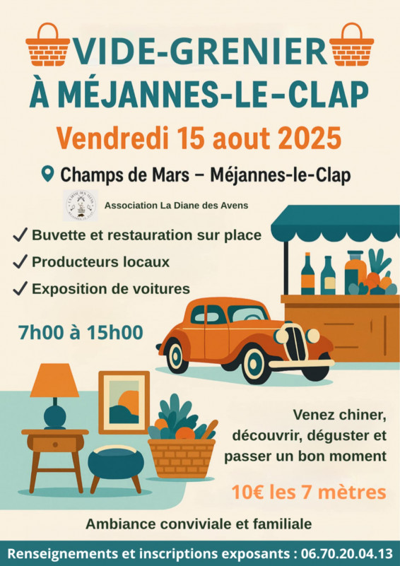 Vide greniers_Méjannes-le-Clap