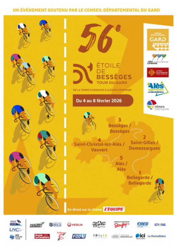 Etoile de Bessèges 55ème édition_Méjannes-le-Clap