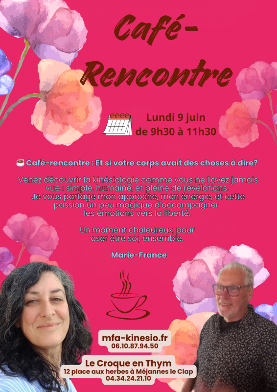 Café rencontre au Croque en Thym_Méjannes-le-Clap Café rencontre au Croque en Thym_Méjannes-le-Clap