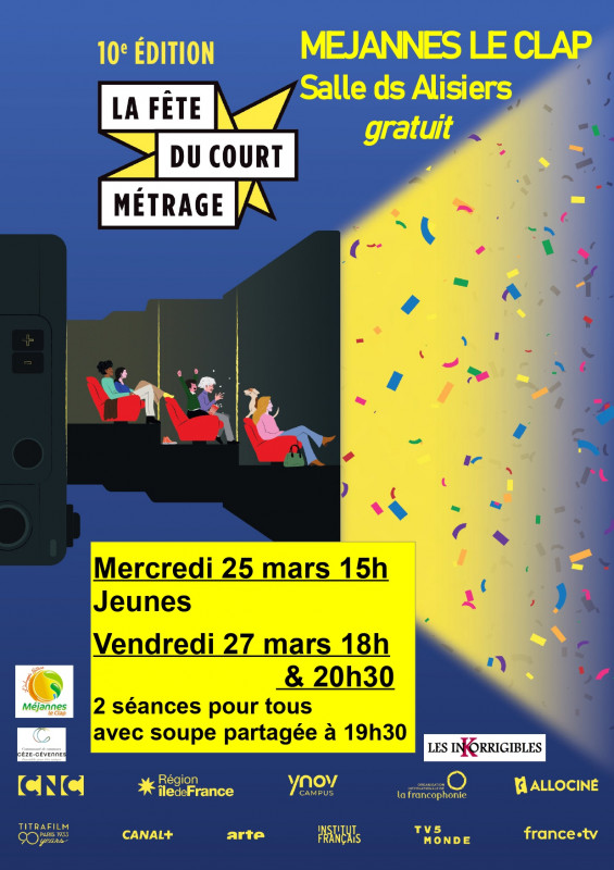 10ème édition Fête du court métrage_Méjannes-le-Clap 10ème édition Fête du court métrage_Méjannes-le-Clap