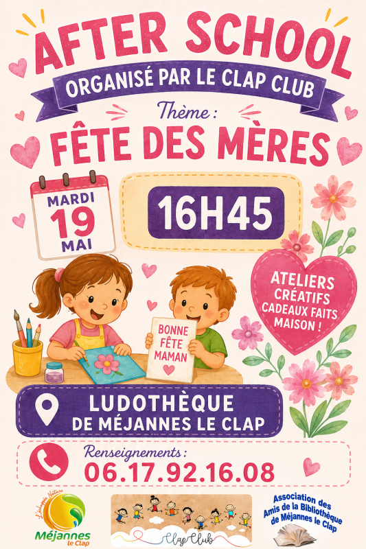 Atelier fêtes des mères_Méjannes-le-Clap - © clap club Atelier fêtes des mères_Méjannes-le-Clap
