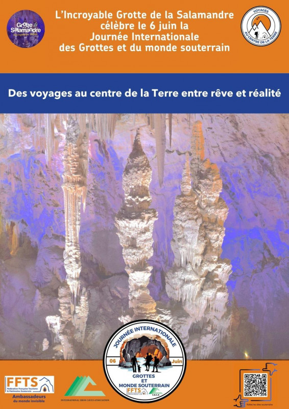 Journée Internationale des Grottes Touristiques et du Monde Souterrain_Méjannes-le-Clap - © Grotte de la Salamandre Journée Internationale des Grottes Touristiques et du Monde Souterrain_Méjannes-le-Clap