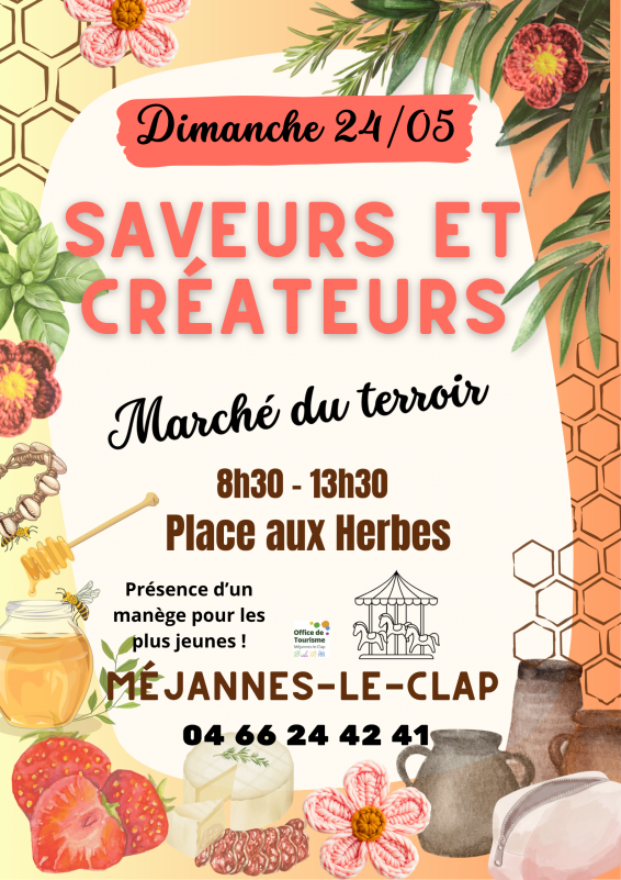 Saveurs et créateurs / marché du terroir_Méjannes-le-Clap